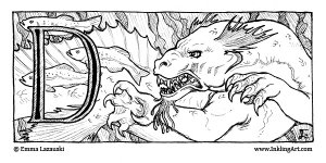 alphabeastiary_dobhar_chu_by_emla-d3cudah.jpg